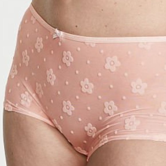 VS Shortie Panty Pink with Daisies NWT - Picture 7 of 13